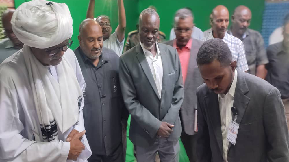 والي ولاية القضارف المكلف يدشن الموقع الالكتروني والمنصات الرقمية