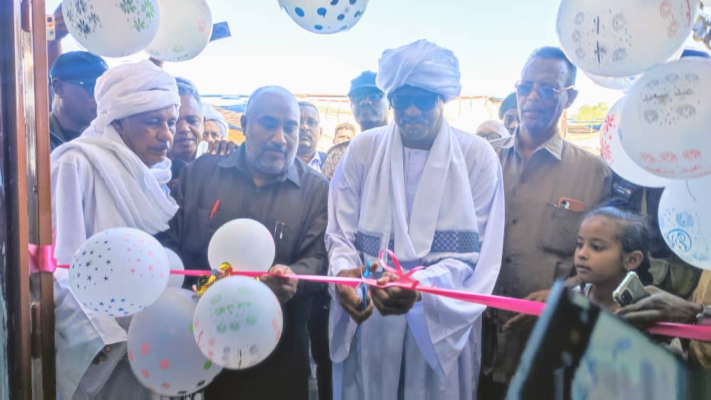 والي القضارف يفتتح مرافق صحية  بام شجرة محلية وسط القضارف...